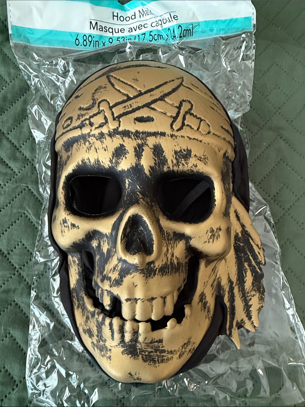 Pirate Skull Hooded Face Mask